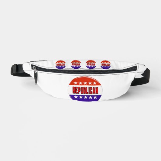 Republikanischer Button Bauchtasche (Vorderseite)