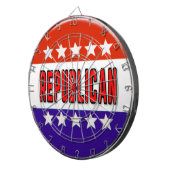 Republikanischer Button Dartscheibe (Vorderseite rechts)