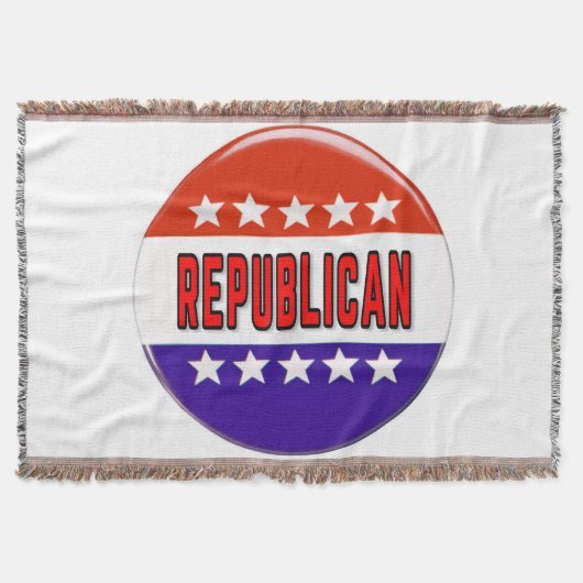 Republikanischer Button Decke (Vorderseite)