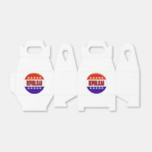 Republikanischer Button Geschenkschachtel (Ungefaltet)