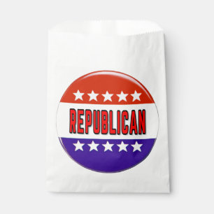 Republikanischer Button Geschenktütchen