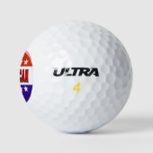 Republikanischer Button Golfball (Logo)