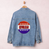 Republikanischer Button Jeansjacke (Hangar)