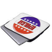 Republikanischer Button Laptopschutzhülle (Vorne Knopf)