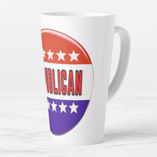 Republikanischer Button Milchtasse (Rechte Ecke)