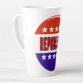 Republikanischer Button Milchtasse (Linke Ecke)