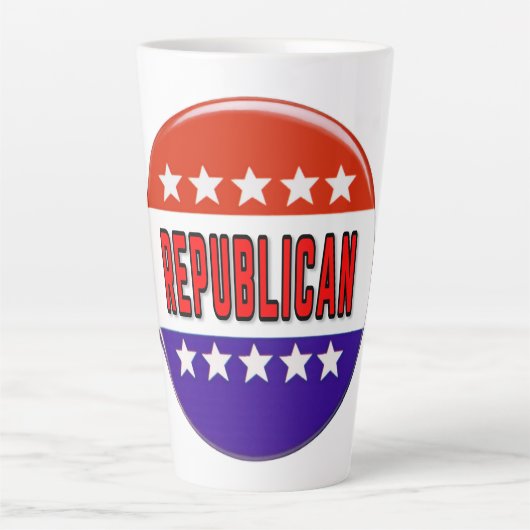 Republikanischer Button Milchtasse (Vorderseite)