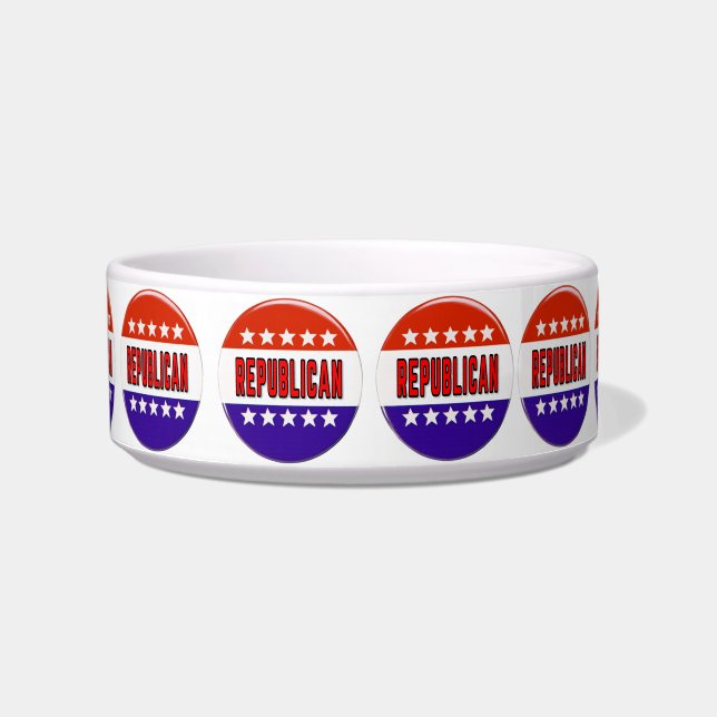 Republikanischer Button Napf (Vorderseite)