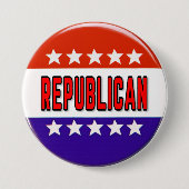 republikanischer Button, republikanischer Präsiden Button (Vorderseite)