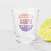 Republikanischer Button Schnapsglas (Rückseite)