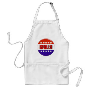Republikanischer Button Schürze