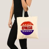 Republikanischer Button Tragetasche (Vorderseite (Produkt))