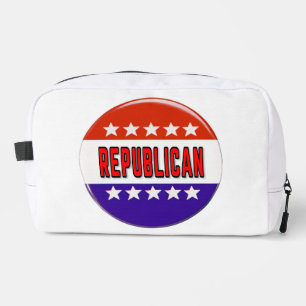 Republikanischer Button Waschbeutel