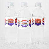 Republikanischer Button Wasserflaschenetikett (Flaschen)