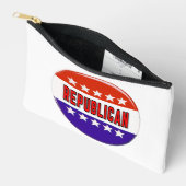 Republikanischer Button Zubehörtasche (Offen)