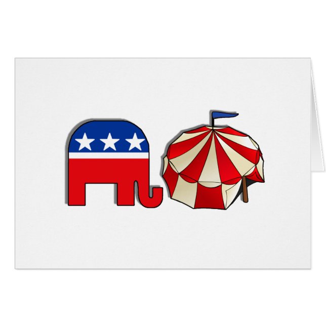 Republikanischer Circus Elephant (Vorderseite (Horizontal))