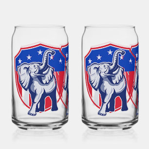 Republikanischer Elefant Dosenglas