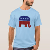 Republikanischer Elefant/GOP-Elefant T-Shirt (Vorderseite)