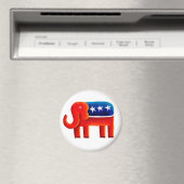 Republikanischer Elefant Magnet (In Situ (Geschirrspüler))