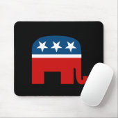 Republikanischer Elefant Mousepad (Mit Mouse)