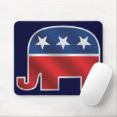 Republikanischer Elefant Mousepad (Mit Mouse)