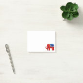 Republikanischer Elefant Post-it Klebezettel (Büro)