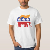 Republikanischer Elefant-T - Shirt Donald Trump (Vorderseite)