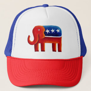Republikanischer Elefant Truckerkappe