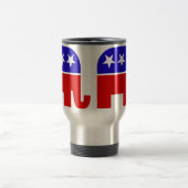 republikanischer Elefantenreisemuggel Reisebecher (Mittel)