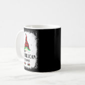 Republikanischer Gnom Büffel Kariert Passende Fami Kaffeetasse (Vorderseite Links)