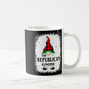 Republikanischer Gnom Büffel Kariert Passende Fami Kaffeetasse
