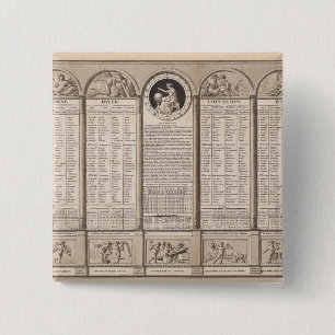 Republikanischer Kalender, 1794 Button
