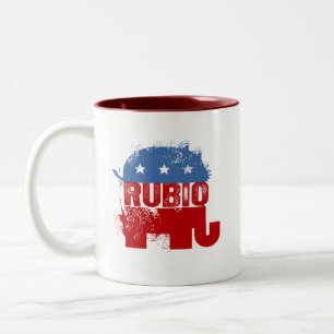 REPUBLIKANISCHER MARC RUBIO ZWEIFARBIGE TASSE