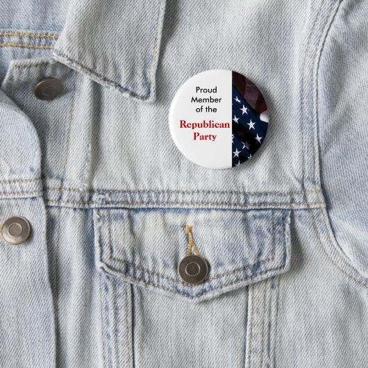Republikanischer Party-Knopf Button (Beispiel)