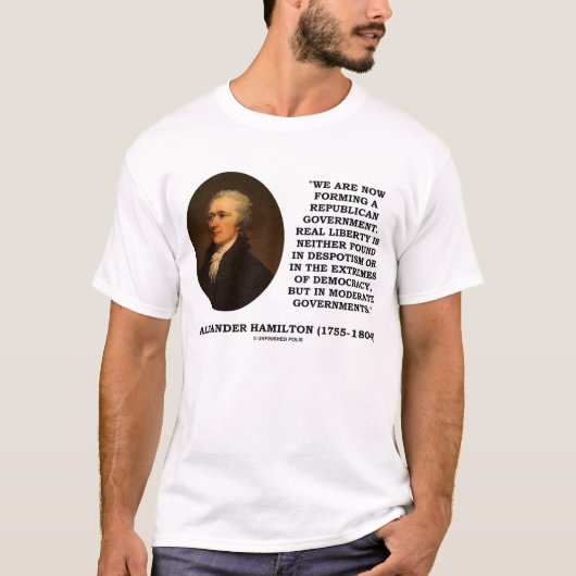 Republikanischer RegierungModerate Alexander T-Shirt (Vorderseite)