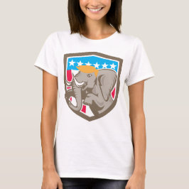 Republikanischer Trumpf-Elefant T-Shirt