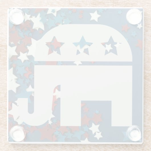 Republikanischer Untersetzer (Rückseite)