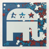 Republikanischer Untersetzer (Vorderseite)