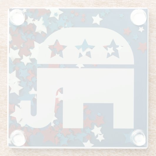 Republikanischer Untersetzer (Rückseite)