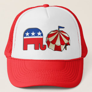 Republikanischer Zirkus-Elefant Truckerkappe