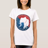 Republikanisches Elefant-Logo T-Shirt (Vorderseite)