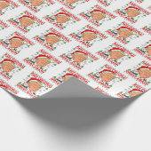 Republikanisches Geschenk Wrap, Donald Trump frohe Geschenkpapier (Ecke)