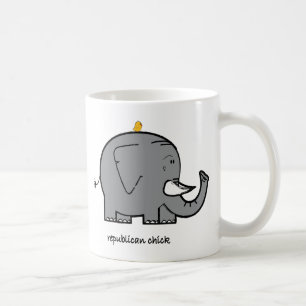 Republikanisches Mädchen Kaffeetasse