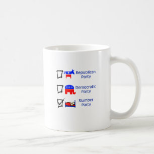Republikanisches Party, demokratisches Party, Kaffeetasse