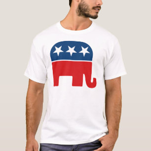 republikanisches Party-Logo - GOP-Elefant T-Shirt