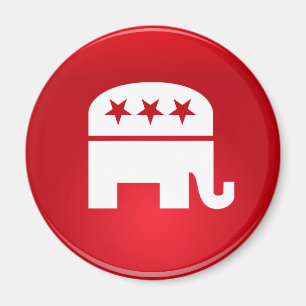 republikanisches Party-Logo Magnet