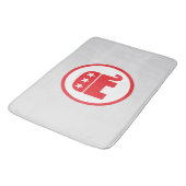 Republikanisches Party-Symbol Badematte (Schrägansicht)