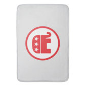Republikanisches Party-Symbol Badematte (Vorderseite Vertikal)
