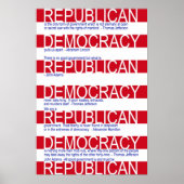 Republikanisches Poster (Vorne)