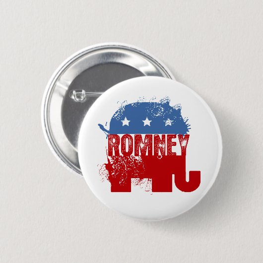 Republikanisches ROMNEY Button (Vorne & Hinten)
